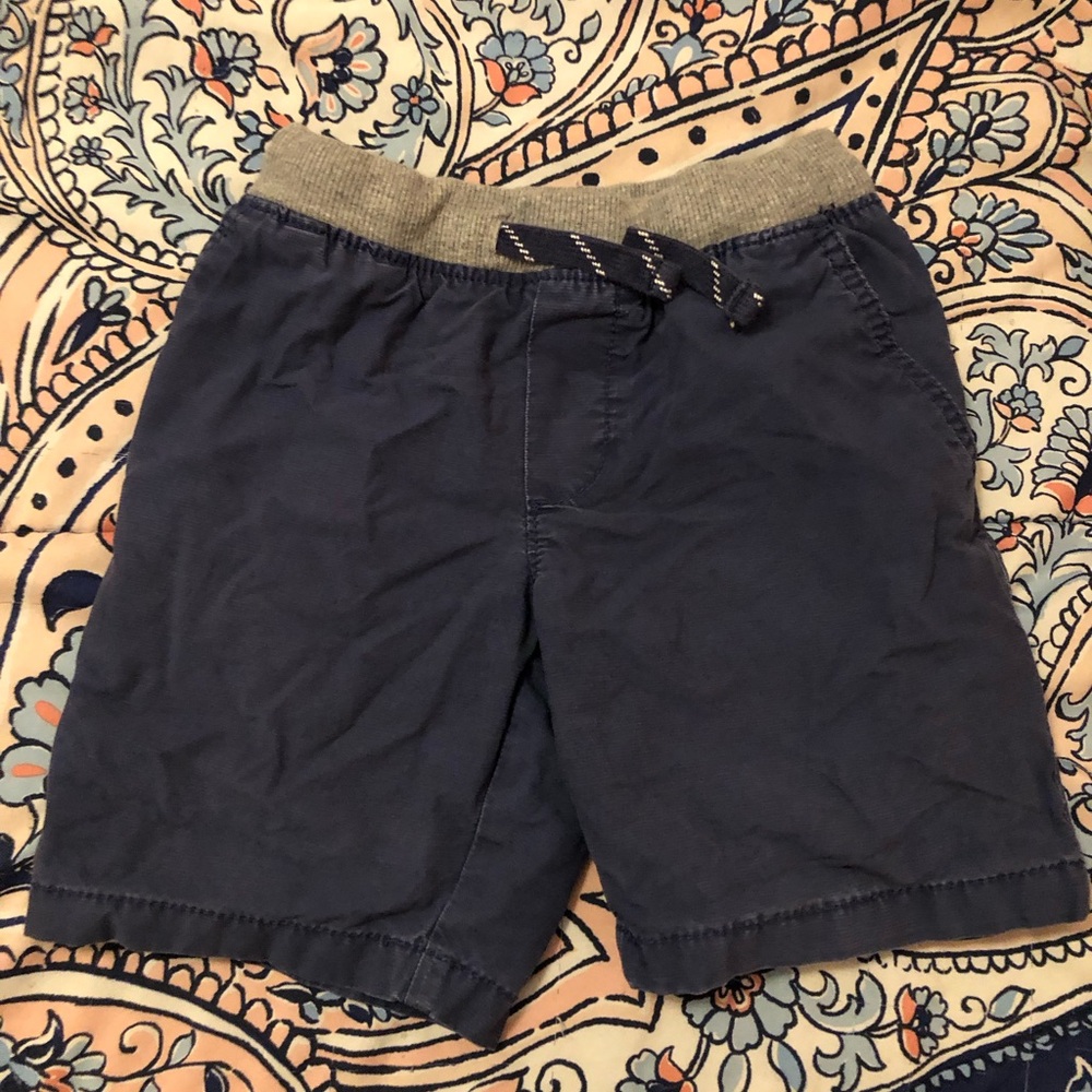 Carter's Athletic Shorts in Navy with Gray Waistband